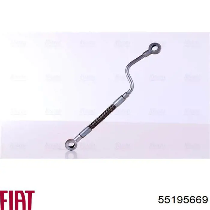 55195669 Fiat/Alfa/Lancia Tubo (mangueira) de fornecimento de óleo de turbina