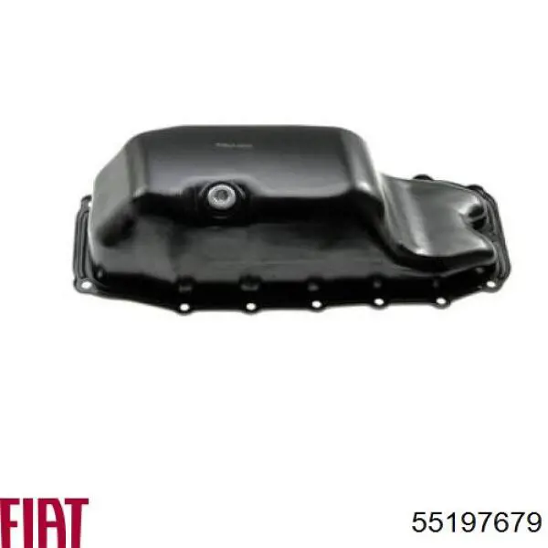 55197679 Fiat/Alfa/Lancia Panela de óleo de cárter do motor