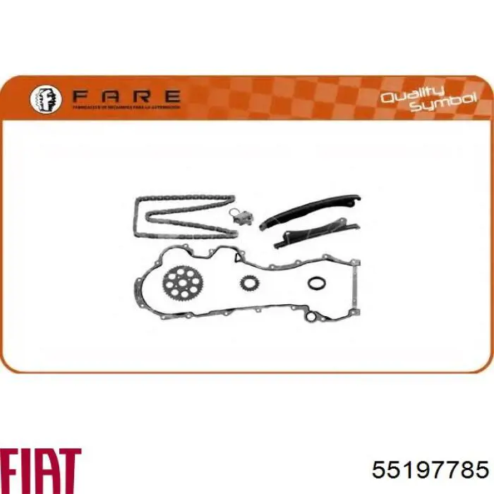 55197785 Fiat/Alfa/Lancia Reguladora de tensão da cadeia do mecanismo de distribuição de gás