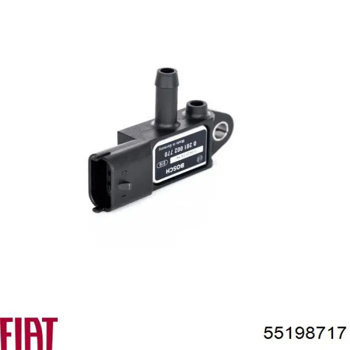 Compre 55198717 Fiat/Alfa/Lancia Sensor de pressão dos gases de escape