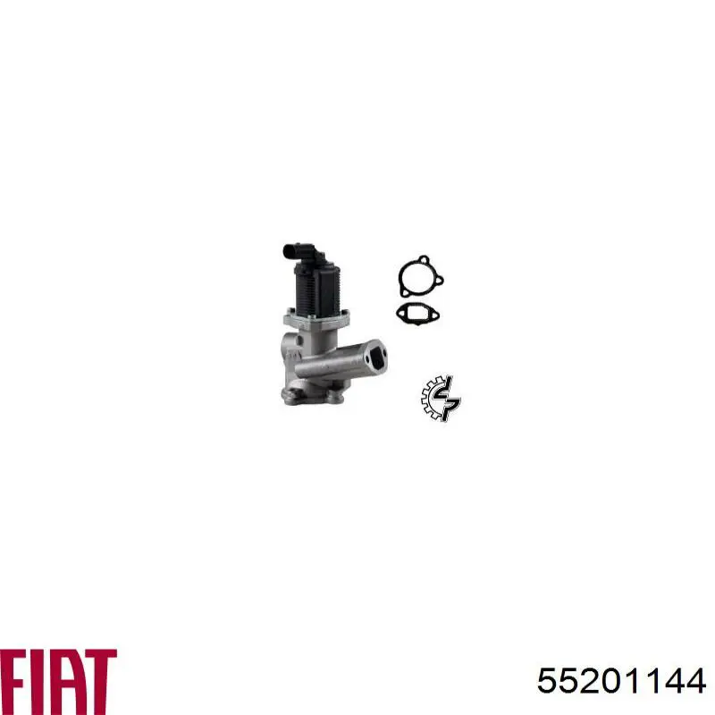 Válvula EGR de recirculação dos gases Fiat/Alfa/Lancia 55201144 preço, a partir de 56,18 USD