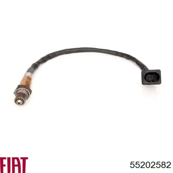 Sonda lambda, sensor de oxigênio até o catalisador 55202582 Fiat/Alfa/Lancia