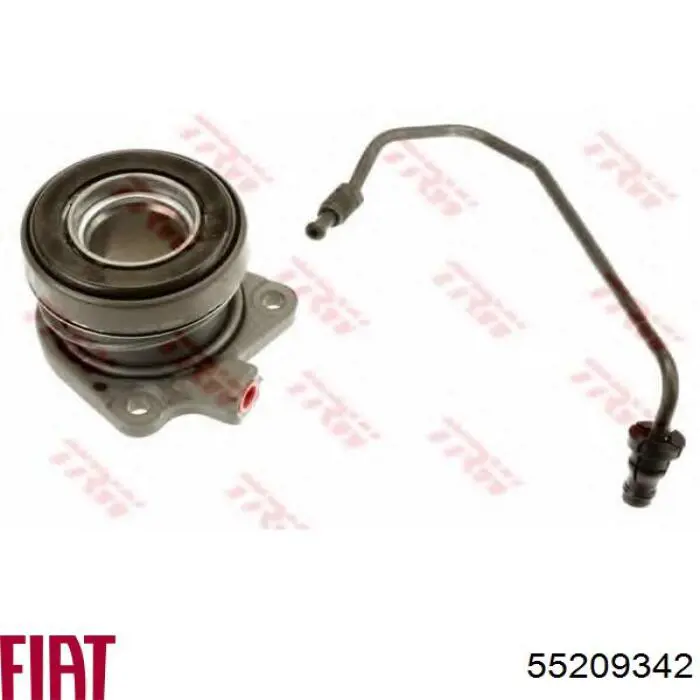 Compre 55209342 Fiat/Alfa/Lancia Cilindro de trabalho de embraiagem montado com rolamento de desengate
