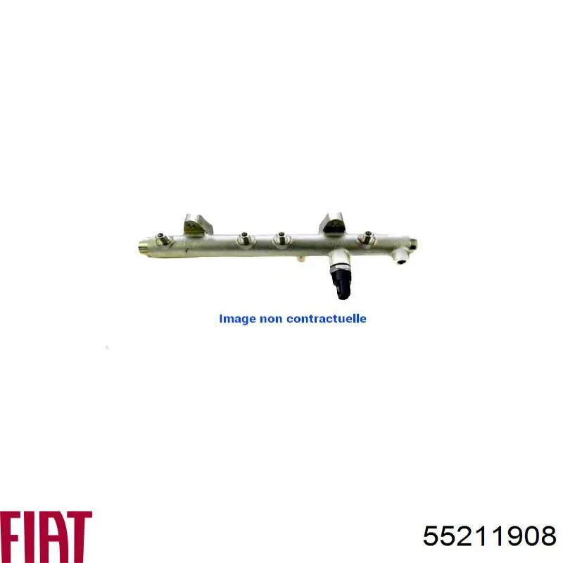 55211908 Fiat/Alfa/Lancia Radiador de óleo (frigorífico), debaixo de filtro