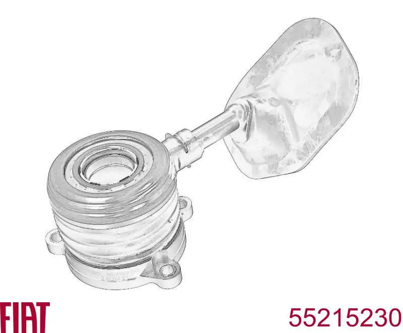 55215230 Fiat/Alfa/Lancia Cilindro de trabalho de embraiagem montado com rolamento de desengate