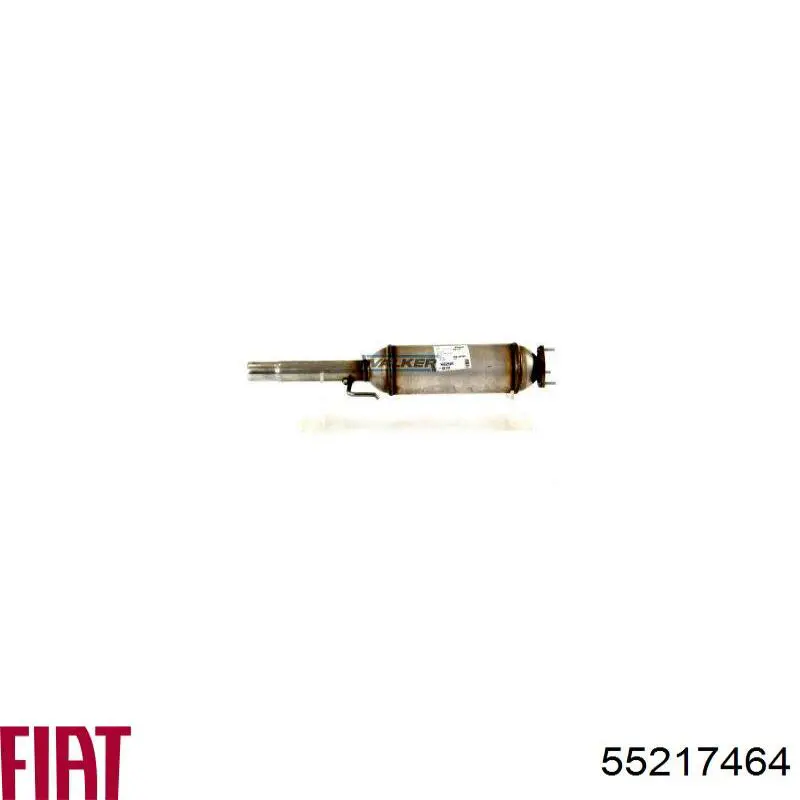 Filtro de partículas do sistema dos gases de escape Fiat/Alfa/Lancia 55217464 preço, a partir de 503,60 USD