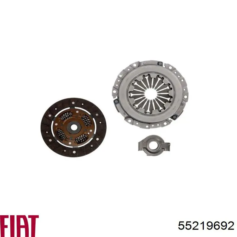 55219692 Fiat/Alfa/Lancia Kit de embraiagem (3 peças)