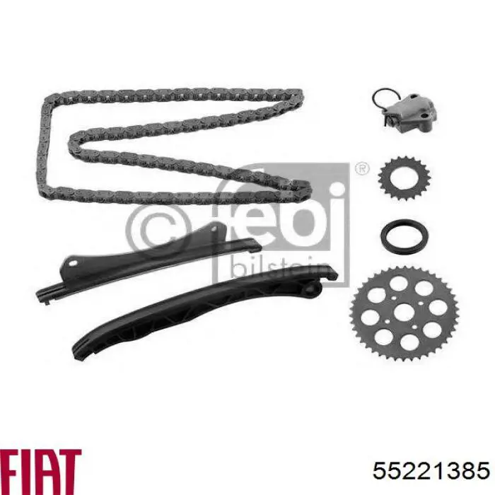 Compre 55221385 Fiat/Alfa/Lancia Cadeia do mecanismo de distribuição de gás