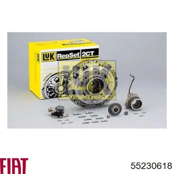 Kit de embraiagem (3 peças) Fiat/Alfa/Lancia 46343641