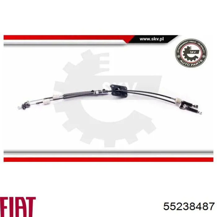 55238487 Fiat/Alfa/Lancia Cabo de mudança duplo