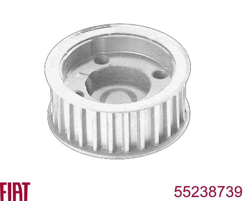 55238739 Fiat/Alfa/Lancia Engrenagem de cadeia da roda dentada de acionamento de cambota de motor