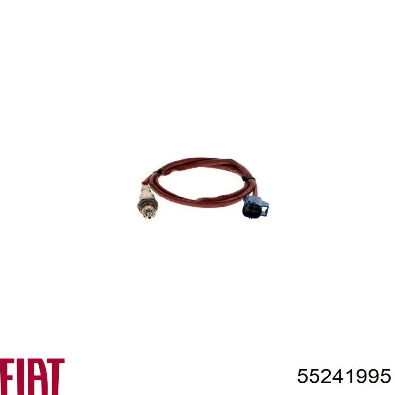 Sonda lambda, sensor de oxigênio até o catalisador 55241995 Fiat/Alfa/Lancia