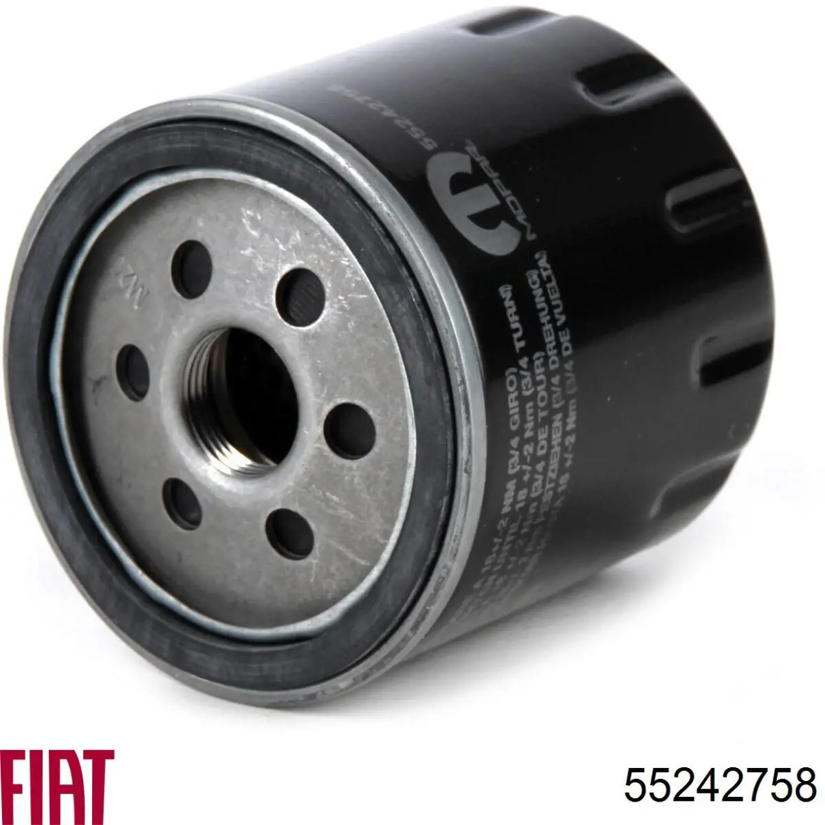 Filtro de óleo Fiat/Alfa/Lancia 55242758