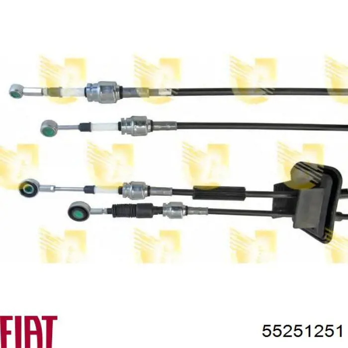 Cabo de mudança duplo Fiat/Alfa/Lancia 55251251 preço, a partir de 119,16 USD