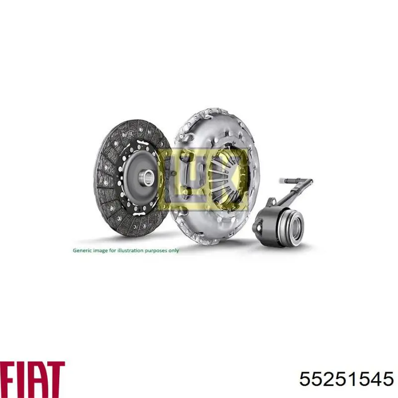 55251545 Fiat/Alfa/Lancia Rolamento de liberação de embraiagem
