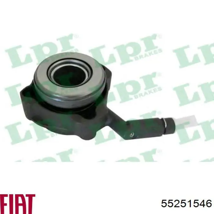 Compre 55251546 Fiat/Alfa/Lancia Cilindro de trabalho de embraiagem montado com rolamento de desengate