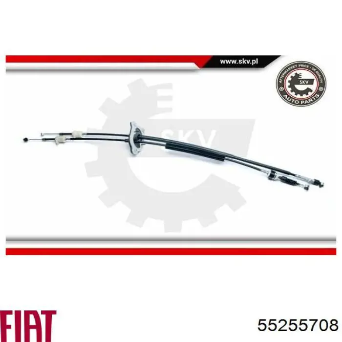55255708 Fiat/Alfa/Lancia Cabo de mudança duplo