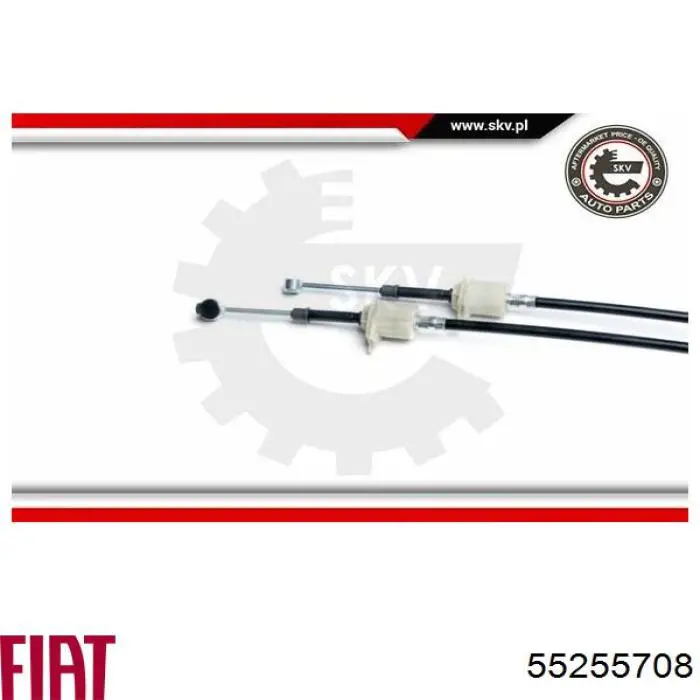 Cabo de mudança duplo 55255708 Fiat/Alfa/Lancia