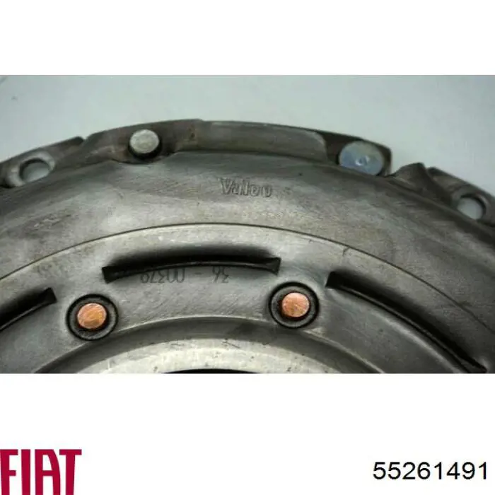 Volante de motor 55261491 Fiat/Alfa/Lancia