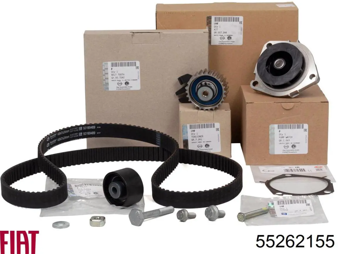 Compre 6000629053 Fiat/Alfa/Lancia Correia do mecanismo de distribuição de gás, kit