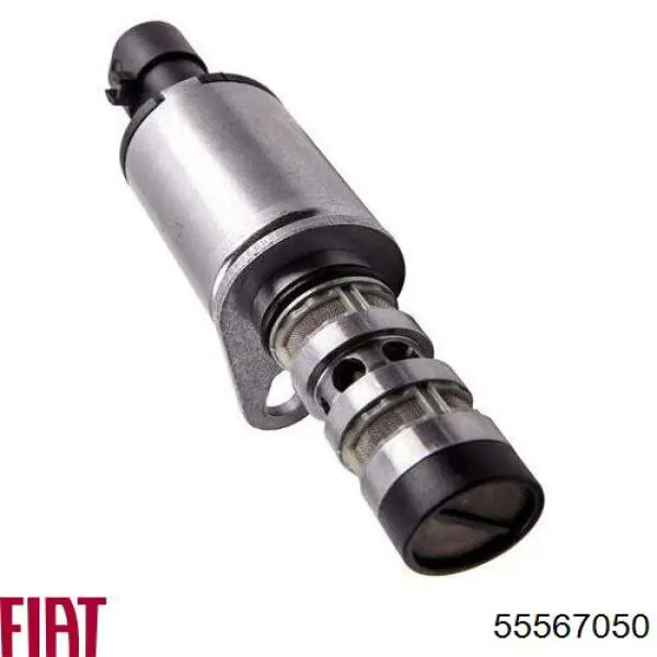 Válvula eletromagnética de posição (de fases) da árvore distribuidora 55567050 Fiat/Alfa/Lancia