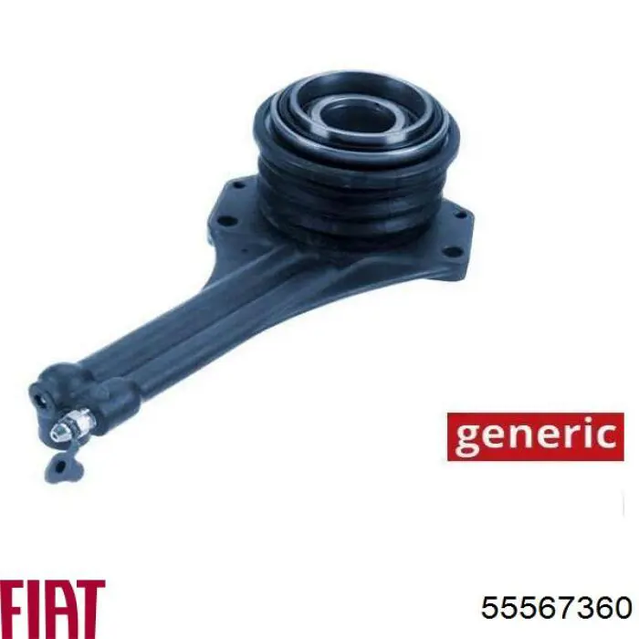 55567360 Fiat/Alfa/Lancia Cilindro de trabalho de embraiagem montado com rolamento de desengate