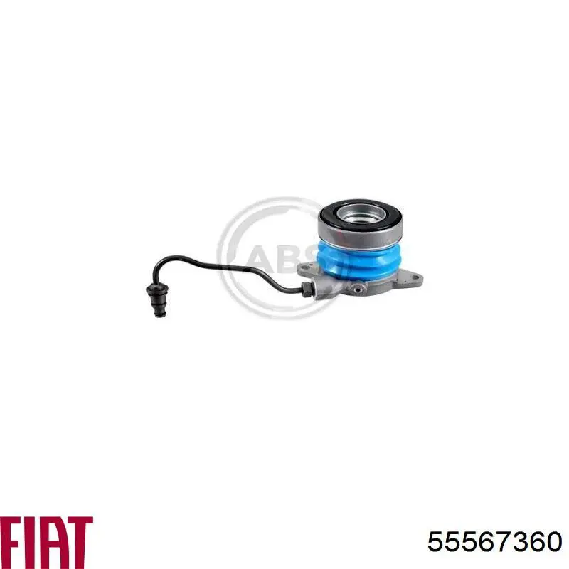 Compre 55567360 Fiat/Alfa/Lancia Cilindro de trabalho de embraiagem montado com rolamento de desengate