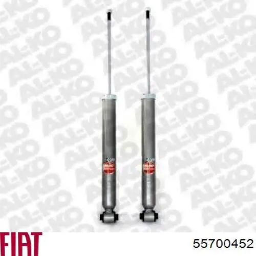 Amortecedor traseiro Fiat/Alfa/Lancia 55700452 preço, a partir de 41,09 USD