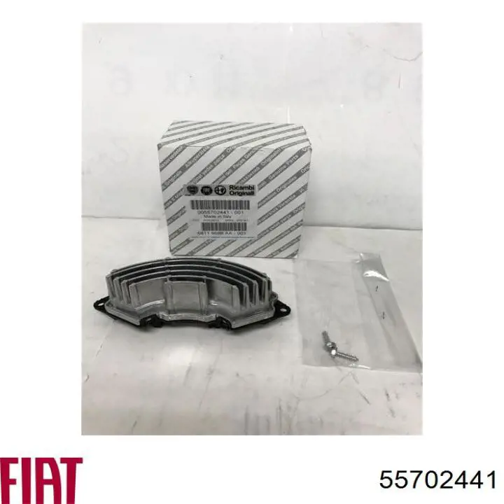 Compre 55702441 Fiat/Alfa/Lancia Resistor (resistência) de ventilador de forno (de aquecedor de salão)