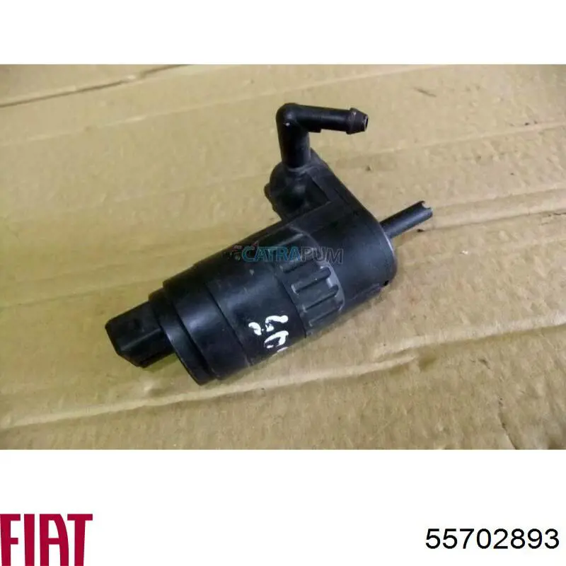 55702893 Fiat/Alfa/Lancia Bomba de motor de fluido para lavador de vidro dianteiro