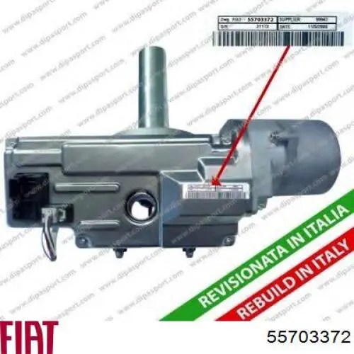 55703372 Fiat/Alfa/Lancia Sensor do ângulo de viragem do volante de direção