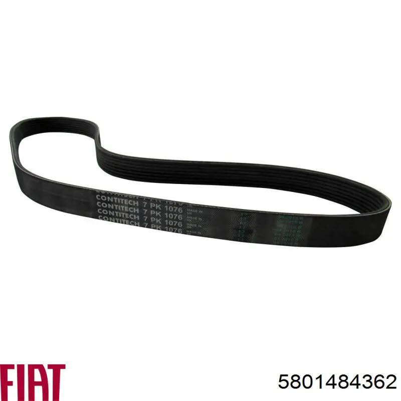 Vedante de tubo coletor de admissão 5801484362 Fiat/Alfa/Lancia