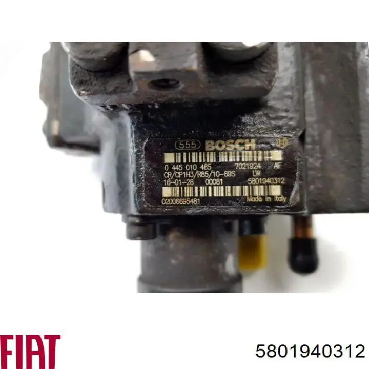 5801940312 Fiat/Alfa/Lancia Bomba de combustível de pressão alta