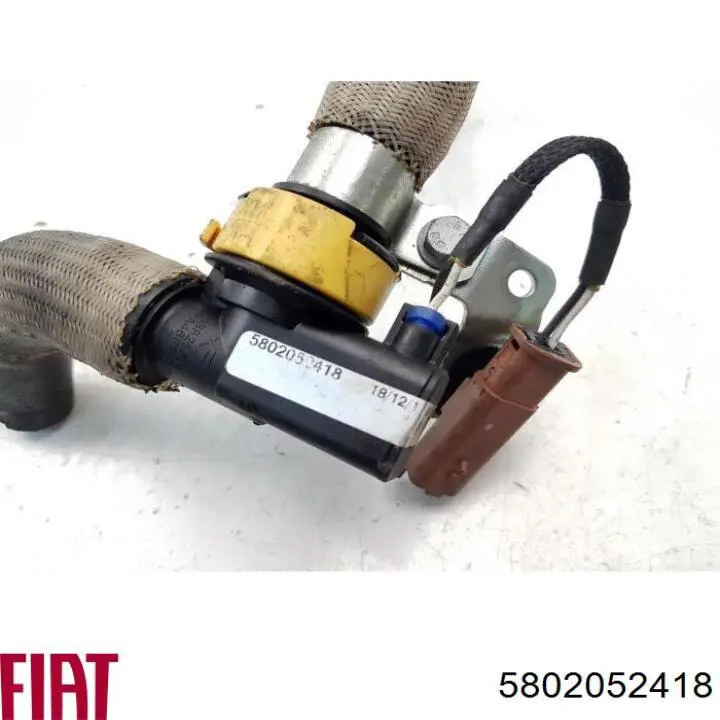 Válvula PCV de ventilação dos gases de cárter Fiat Ducato III 250