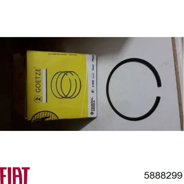5888298 Fiat/Alfa/Lancia Kit de anéis de pistão de motor, 2ª reparação ( + 0,50)