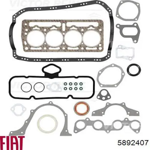 Kit de vedantes de motor completo Fiat/Alfa/Lancia 71737119 preço, a partir de 71,54 USD