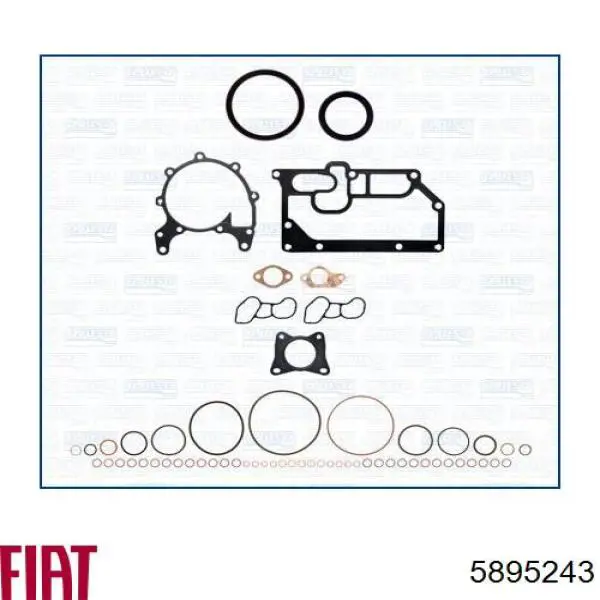 Kit superior de vedantes de motor DW720 Payen