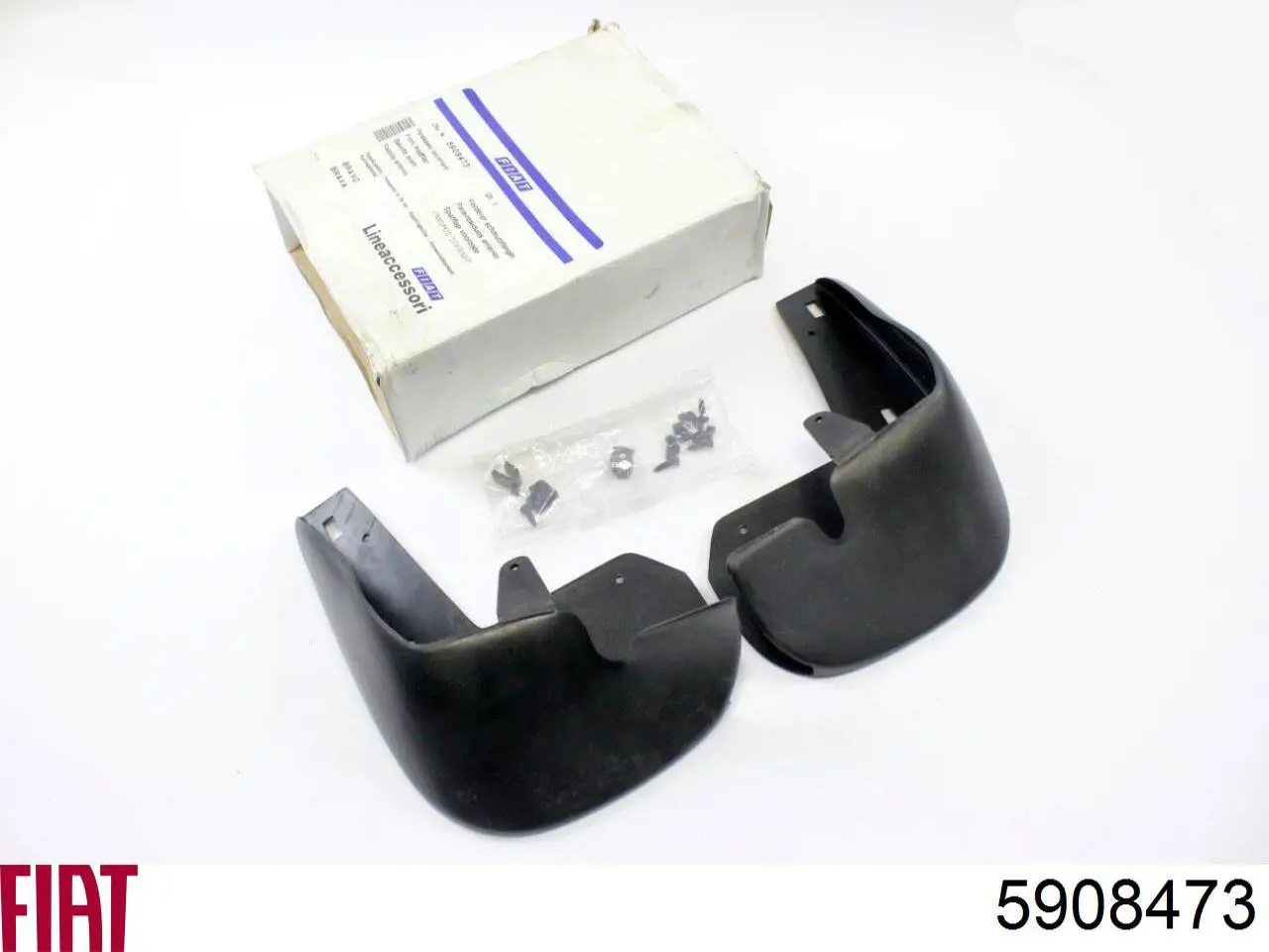  Protetores de lama dianteiros, kit Fiat Bravo I hatchback (182) (1995 - 2001) I
