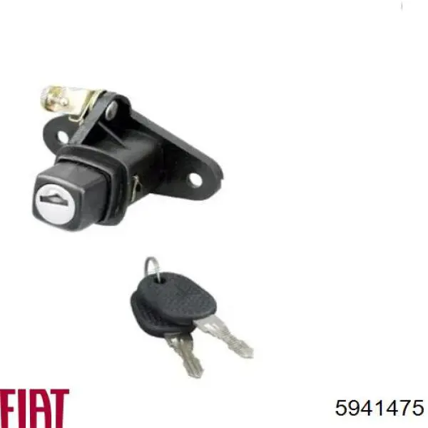 Trinco de fecho de porta-malas (de 3ª/5ª porta traseira) Fiat Uno  146A