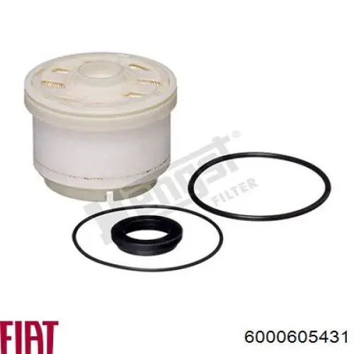 Filtro de combustível Fiat/Alfa/Lancia 6000605431 preço, a partir de 13,37 USD