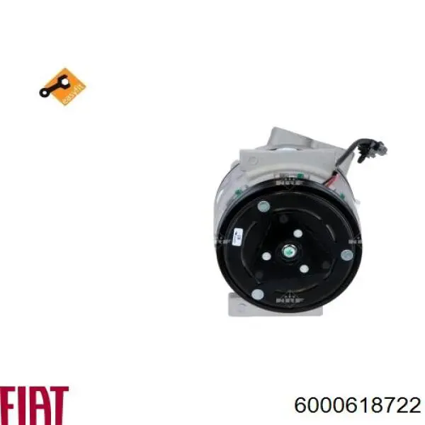Compressor de aparelho de ar condicionado 4407439 Fiat/Alfa/Lancia