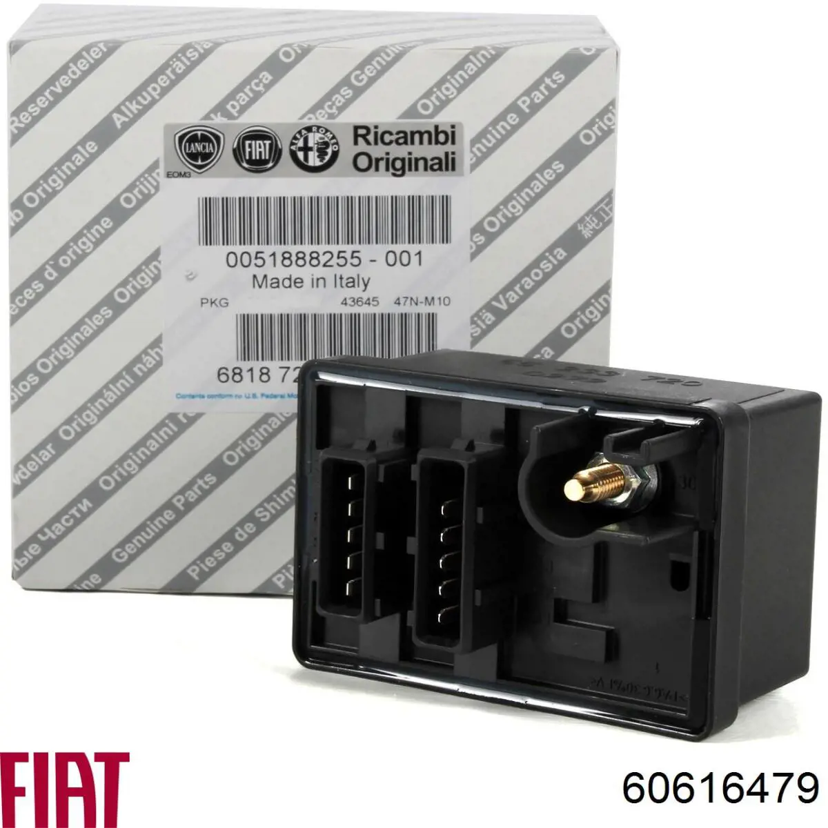 Compre 60616479 Fiat/Alfa/Lancia Parafuso de fixação de amortecedor traseiro