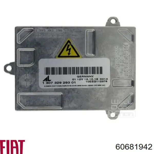 60681942 Fiat/Alfa/Lancia Xénon, unidade de controlo