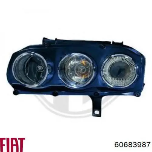 Luz direita Fiat/Alfa/Lancia 60683987 preço, a partir de 288,23 USD