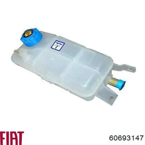 60693147 Fiat/Alfa/Lancia Tanque de expansão do sistema de esfriamento