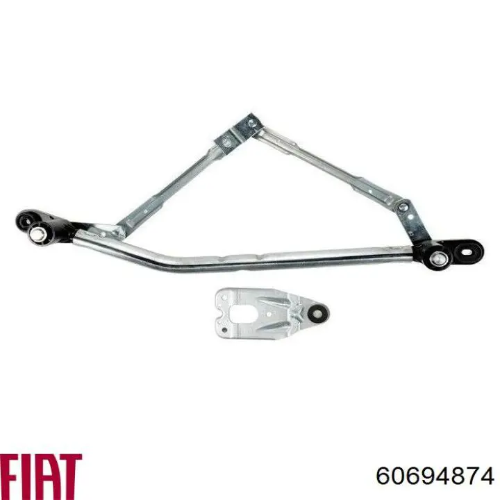60694874 Fiat/Alfa/Lancia Trapézio de limpador pára-brisas