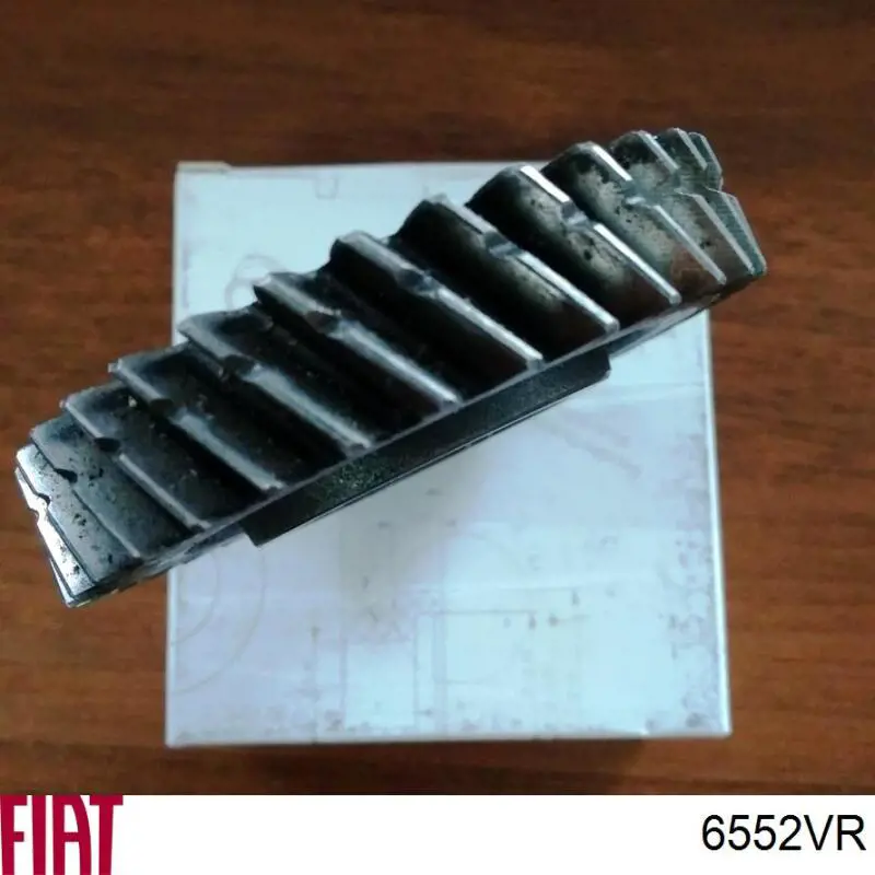 Botão de ativação do sinal de emergência 6552VR Fiat/Alfa/Lancia
