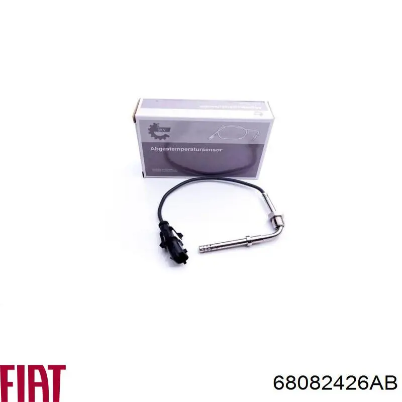 Sensor de temperatura dos gases de escape (GE), antes de filtro de partículas diesel Fiat/Alfa/Lancia 68082426AB preço, a partir de 52,63 USD