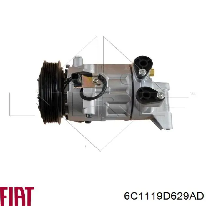 Compressor de aparelho de ar condicionado Fiat/Alfa/Lancia 6C1119D629AD preço, a partir de 131,10 USD