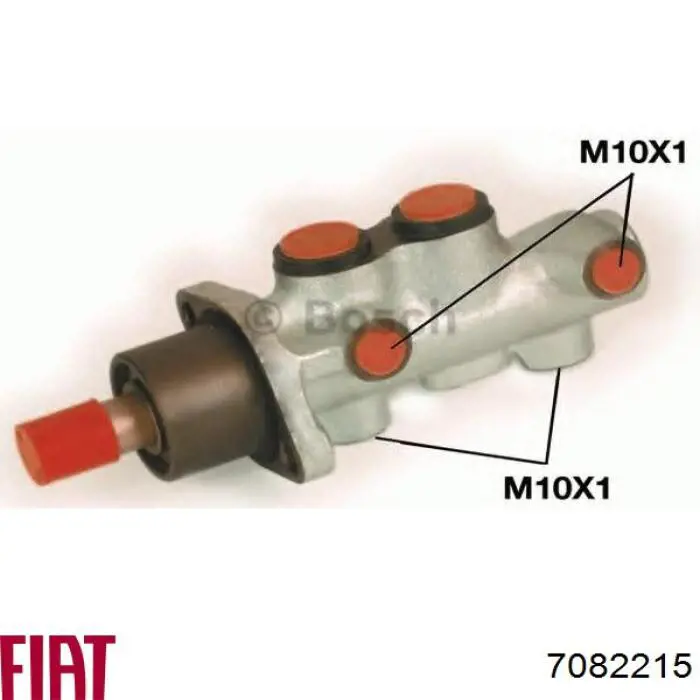 Cilindro mestre do freio 7082215 Fiat/Alfa/Lancia